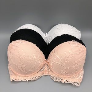 NWOT Push up bra set